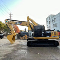 Caterpillar 320D Excavator Side View