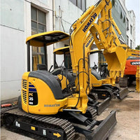 	Used Komatsu PC35 Side Profile Compact Crawler Excavator