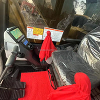 Used Komatsu PC240 Excavator Interior Cab and Operator Controls