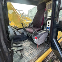 Used Komatsu PC110 Side View Excavator