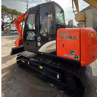 Used Hitachi ZX70QC Side Profile Compact Crawler Excavator