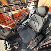 Used Hitachi ZX60 QC Excavator Operator Cab Interior and Controls