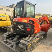 Kubota U40-4 Zero-Tail Compact Excavator Side View