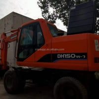 Used Doosan DX150W Wheeled Excavator for Sale - Mobile & Powerful