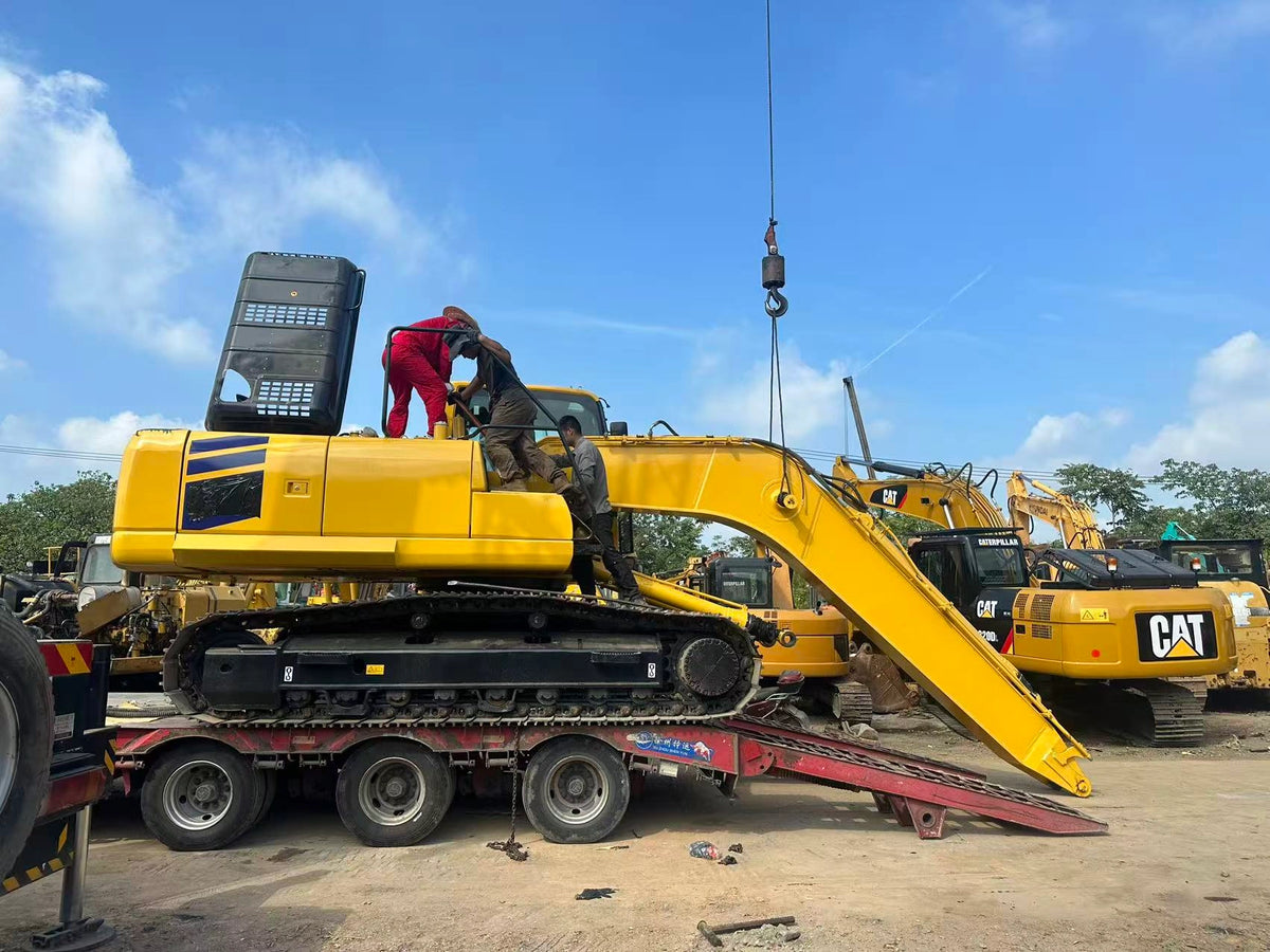 Used Komatsu PC220 Excavator for Sale Dubai - JUE QI Shipment Case