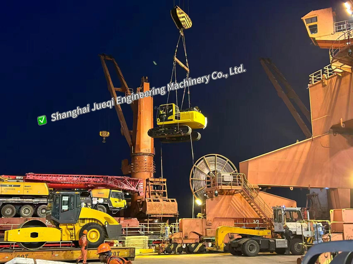 Used Komatsu PC220 Excavator for Sale Dubai - JUE QI Shipment Case