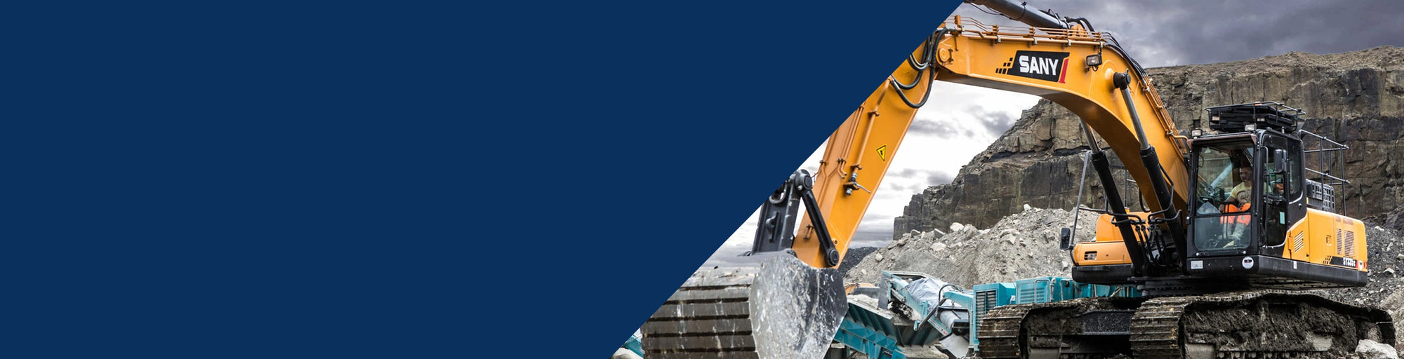 Used Sany SY215C Excavator for Sale - High Performance Global Machinery by JueQi